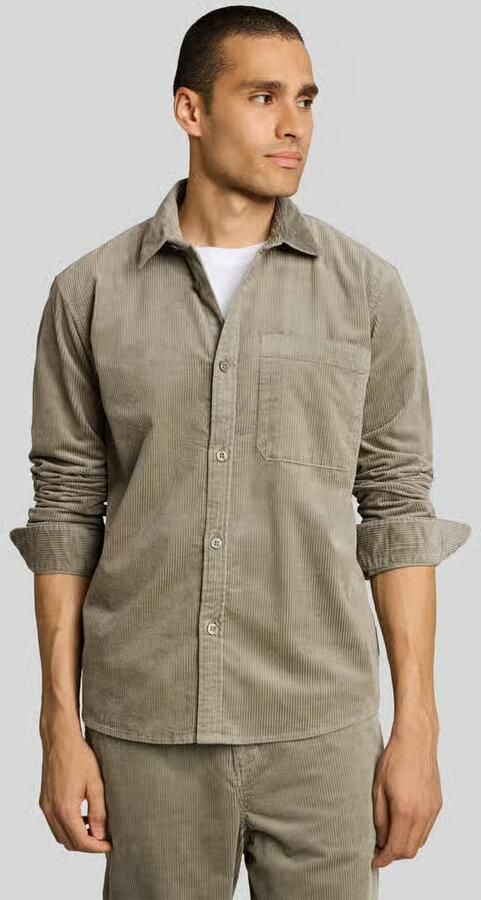 Tom Tailor Denim Vrijetijdsoverhemd van corduroy met doorlopende knoopsluiting - Foto 2