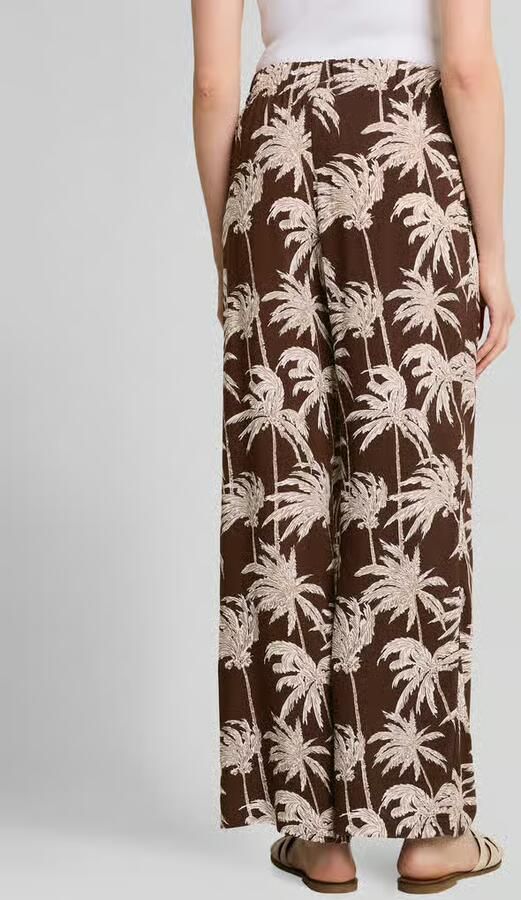 Tom Tailor Denim Wide leg broek van pure viscose - Foto 3