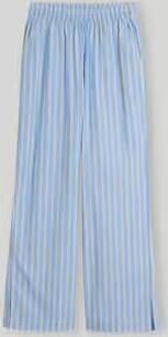 Tom Tailor Denim Wide leg broek van puur katoen