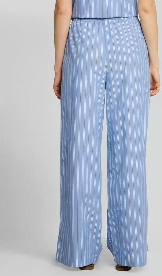 Tom Tailor Denim Wide leg broek van puur katoen - Foto 3