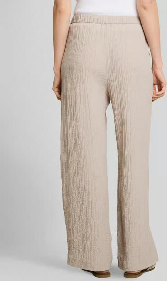 Tom Tailor Denim Wide leg broek van viscosemix - Foto 3