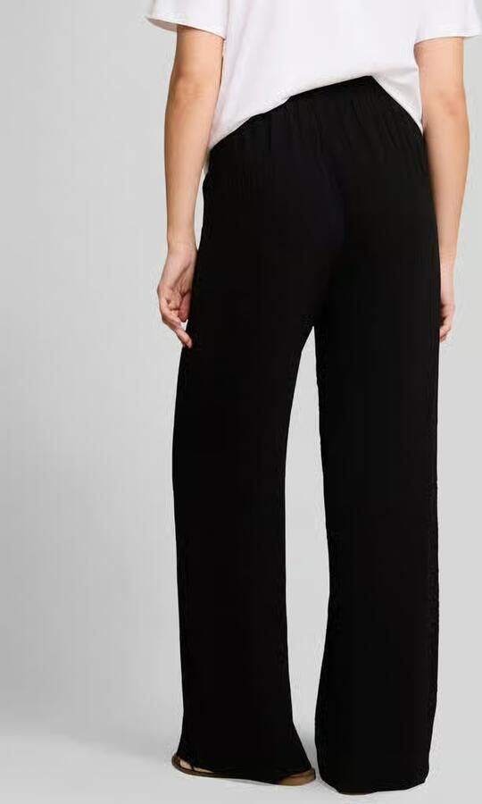 Tom Tailor Denim Wide leg broek van viscosemix - Foto 3