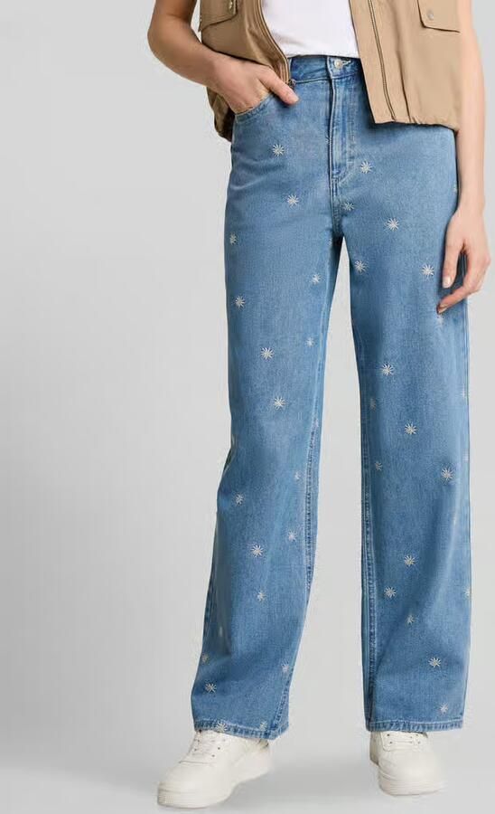Tom Tailor Denim Wide leg jeans van zuiver katoen model 'LINOU' - Foto 3