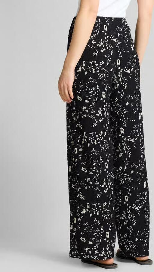Tom Tailor Denim Wijde broek met elastische tailleband - Foto 3