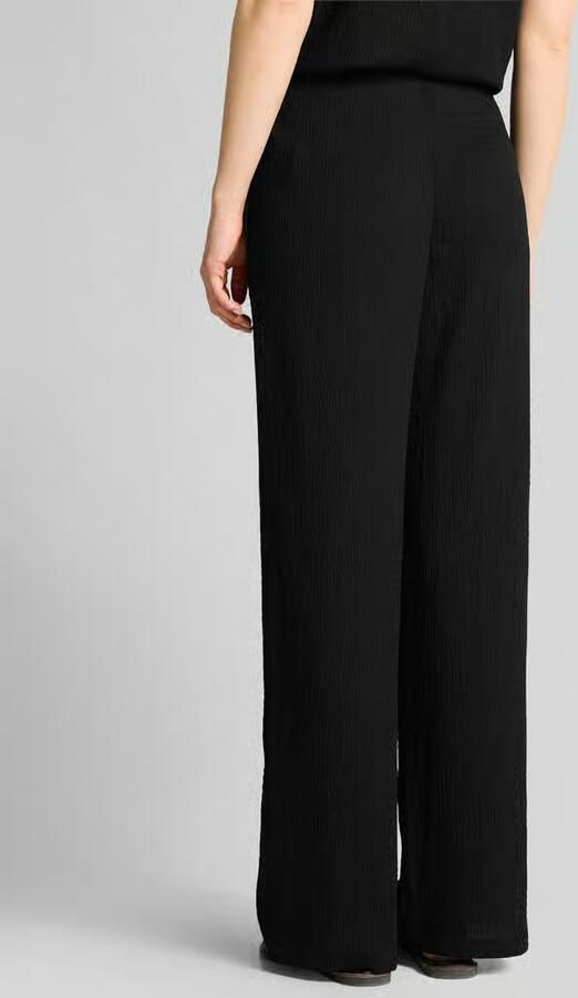Tom Tailor Denim Wijde broek met elastische tailleband - Foto 3