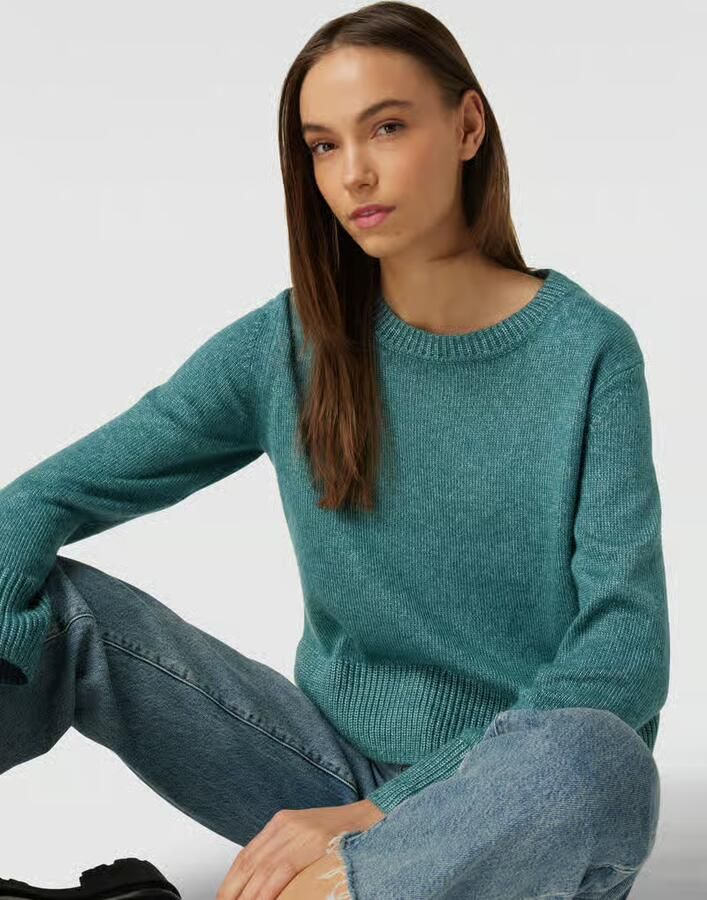 Tom Tailor Gebreide pullover met ronde hals