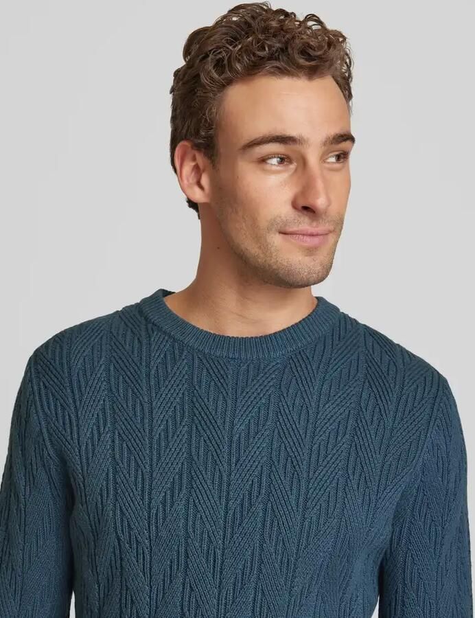 Tom Tailor Gebreide pullover met ronde hals - Foto 2
