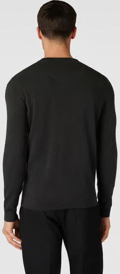 Tom Tailor Trui met ronde hals met geborduurd logo - Foto 4