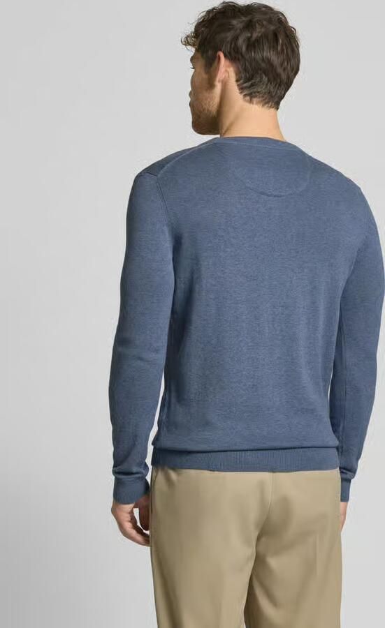 Tom Tailor Trui met ronde hals met geborduurd logo - Foto 3