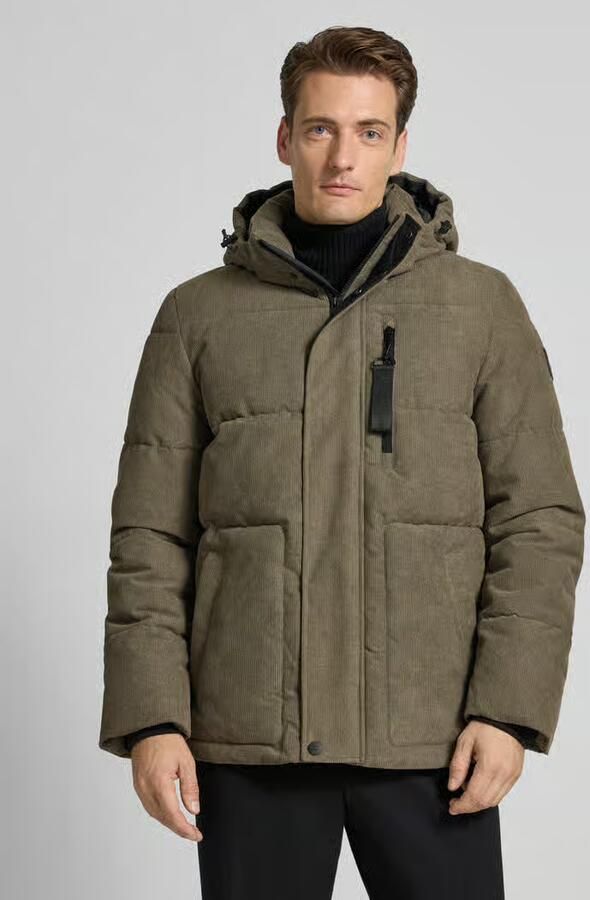 Tom Tailor Gewatteerd regular fit jack met afneembare capuchon - Foto 2