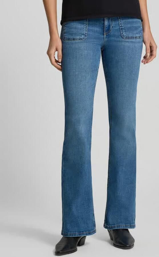 Tom Tailor High waist bootcut-jeans van puur katoen - Foto 3