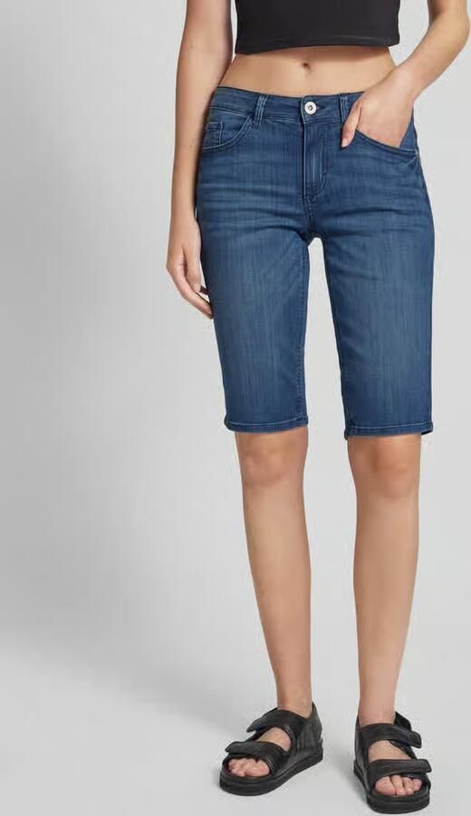 Tom Tailor Jeansbermuda met 5-pocketmodel - Foto 4