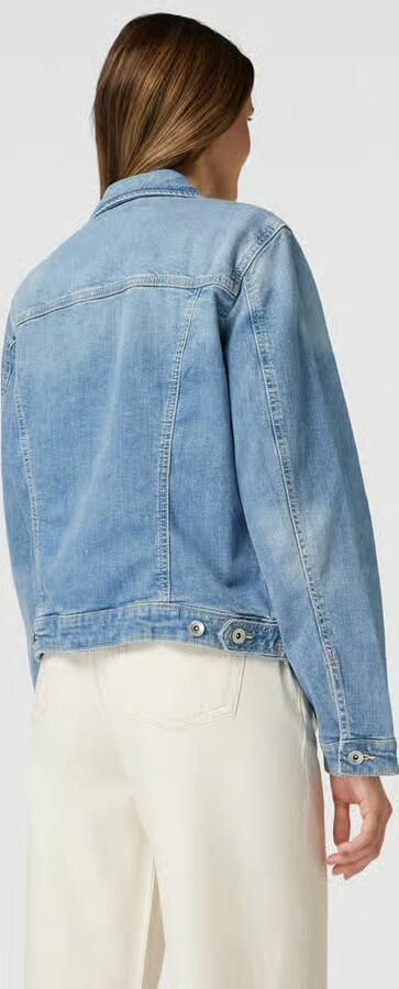 Tom Tailor Jeansjack met knoopsluiting en hemdkraag - Foto 5