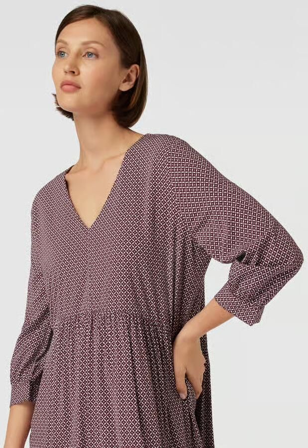 Tom Tailor Knielange jurk met all-over print