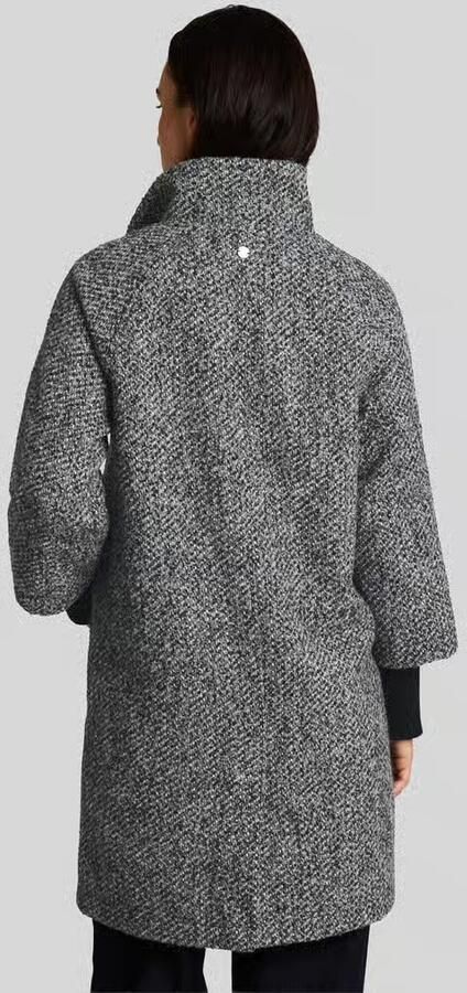 Tom Tailor Lange jas van teddy met bouclé-structuur model 'D-MANTEL' - Foto 3