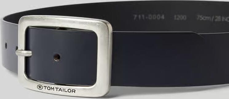 Tom Tailor Leren riem TTEVE 4 cm brede dameslerenriem klassiek must-have - Foto 3