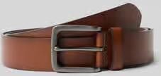 Tom Tailor Leren riem TTSCOTT 3 5 cm breed herenriem jeans en casual tot - Foto 2