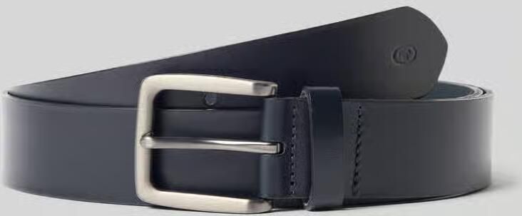 Tom Tailor Leren riem met doornsluiting model 'Scott'