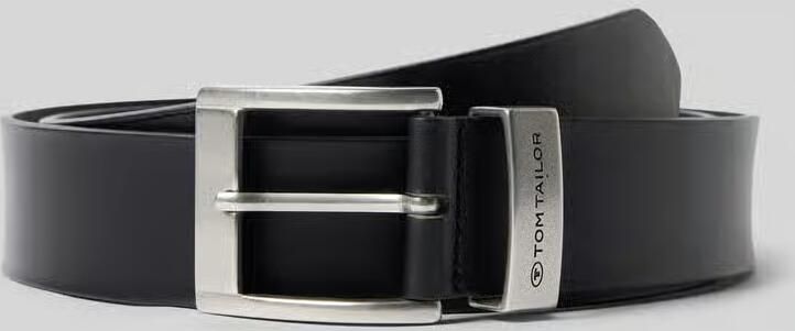 Tom Tailor Leren riem TTTOM 4 cm brede herenriem casual en jeanslook - Foto 2