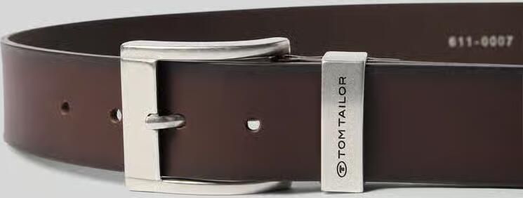 Tom Tailor Leren riem TTTOM 4 cm brede herenriem casual en jeanslook (set) - Foto 3