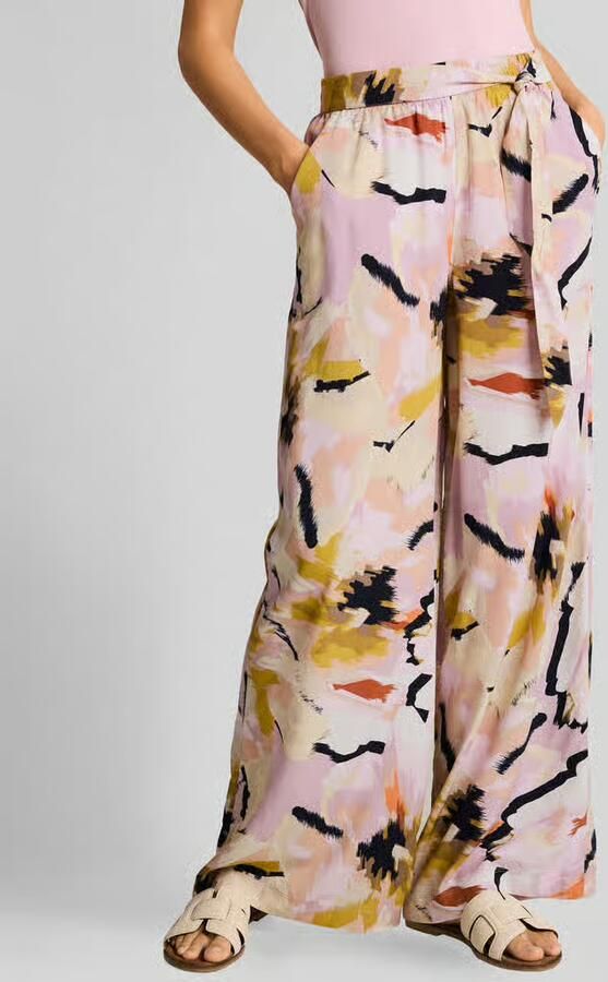 Tom Tailor loose fit broek van viscosemix - Foto 3