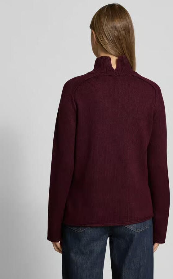 Tom Tailor Loose fit gebreide pullover van viscosemix - Foto 2