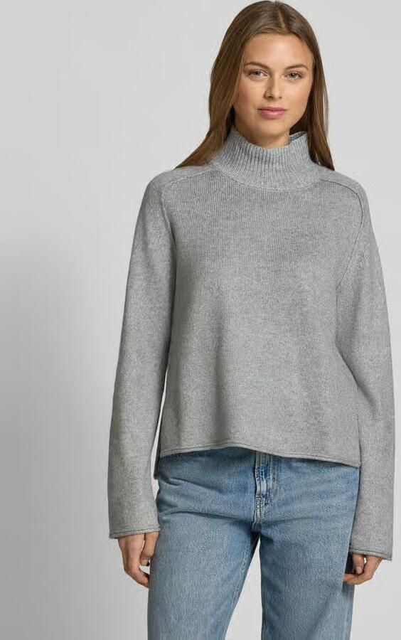 Tom Tailor Loose fit gebreide pullover van viscosemix - Foto 2