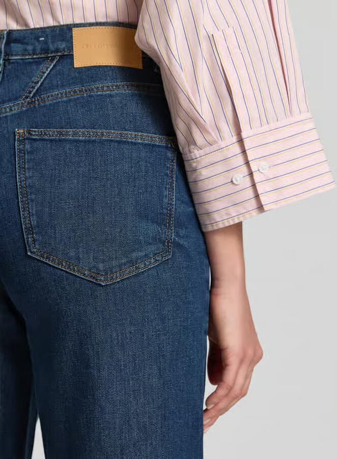 Tom Tailor loose fit jeans van katoenmix model 'MADINA WIDE' - Foto 3
