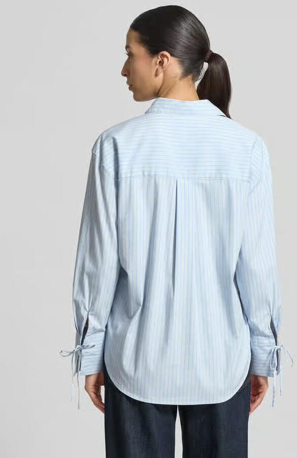 Tom Tailor Loose fit overhemdblouse van katoenmix - Foto 2