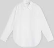 Tom Tailor Loose fit overhemdblouse van mix van katoen en lyocell