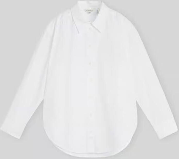 Tom Tailor Loose fit overhemdblouse van mix van katoen en lyocell - Foto 2