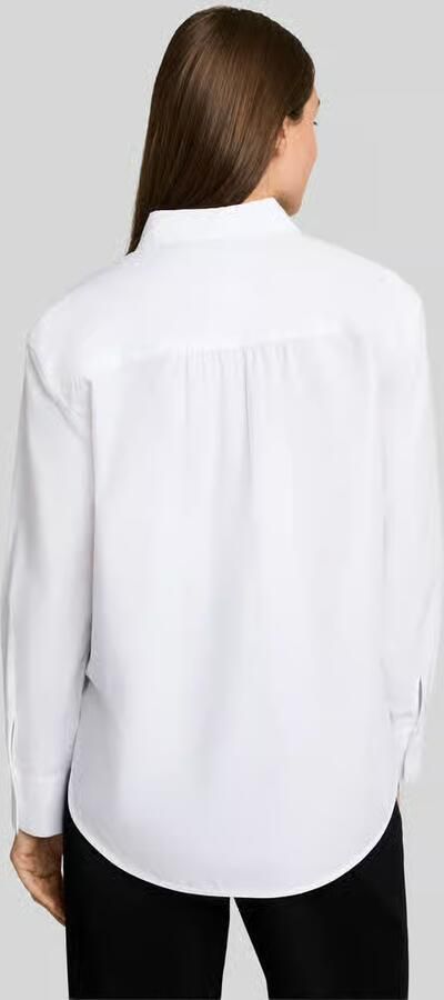 Tom Tailor Loose fit overhemdblouse van mix van katoen en lyocell - Foto 2