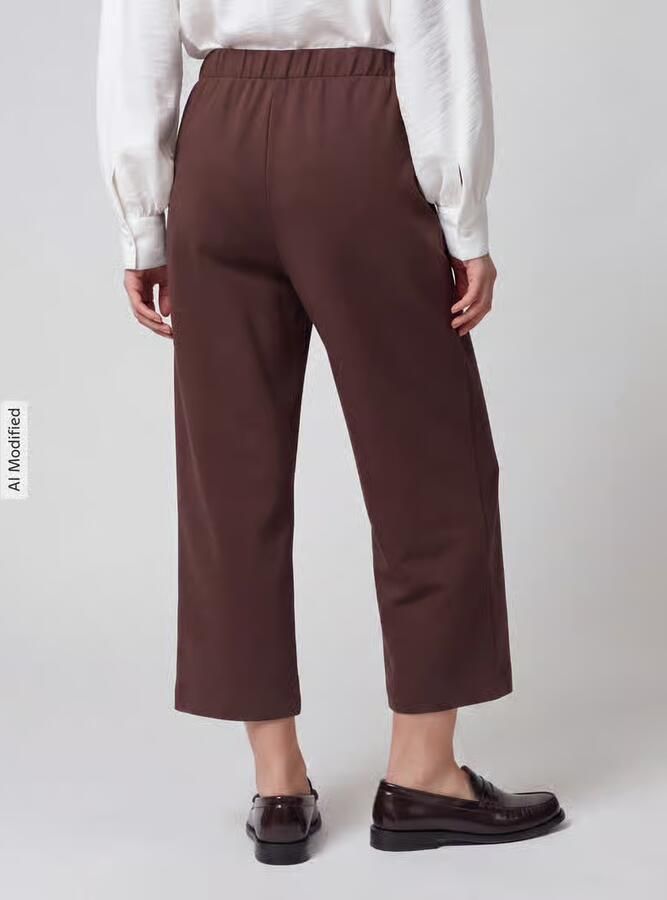 Tom Tailor Loose fit sweatpants met viscose - Foto 3
