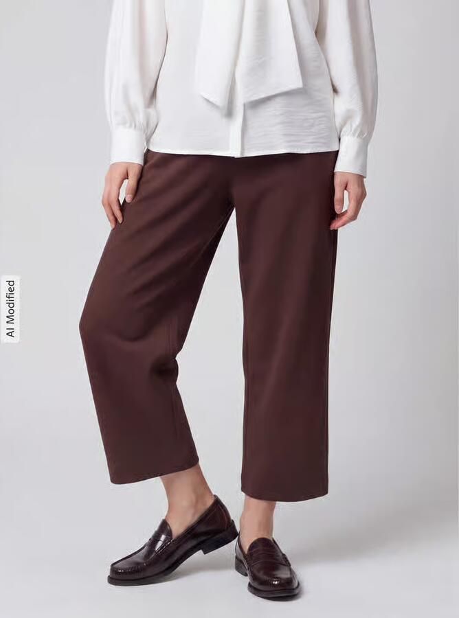 Tom Tailor Loose fit sweatpants met viscose - Foto 2