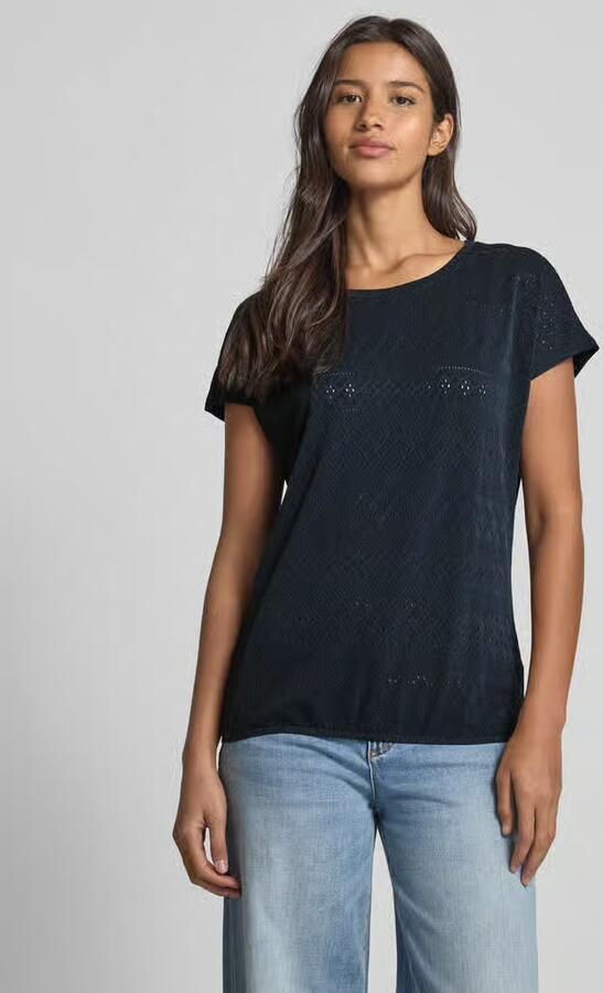 Tom Tailor Loose fit T-shirt van ajour - Foto 2