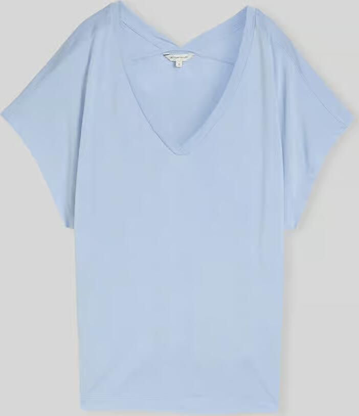 Tom Tailor loose fit T-shirt van viscosemix - Foto 2