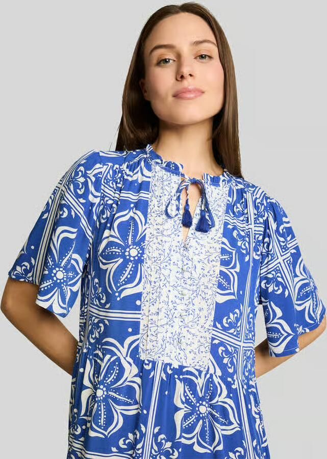 Tom Tailor Loose fit tuniekenjurk van viscose