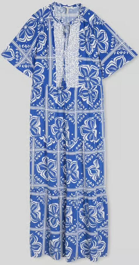 Tom Tailor Loose fit tuniekenjurk van viscose - Foto 2
