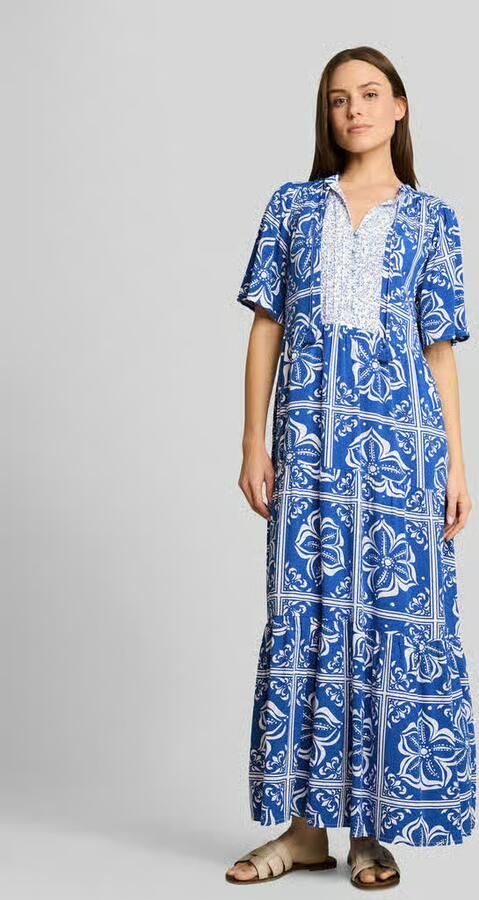 Tom Tailor Loose fit tuniekenjurk van viscose - Foto 3