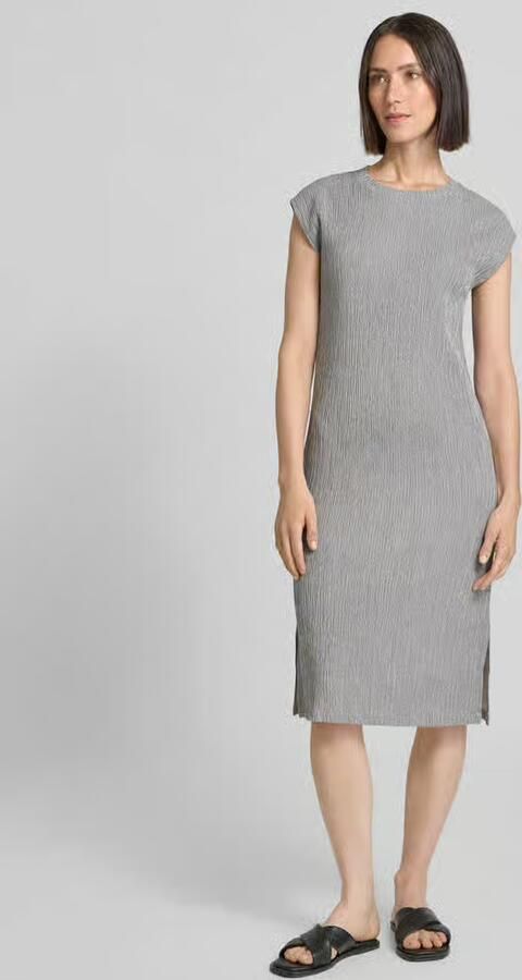 Tom Tailor Midi-jurk in kreuklook - Foto 2