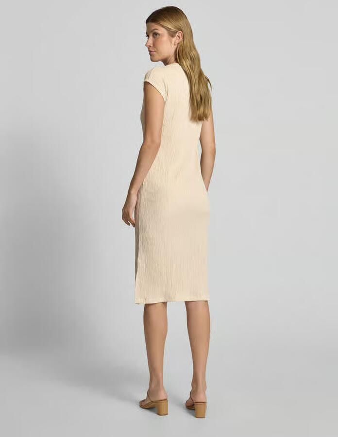 Tom Tailor Midi-jurk in kreuklook - Foto 3