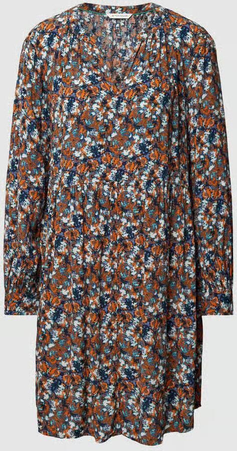 Tom Tailor Mini-jurk van viscose met all-over motief - Foto 2