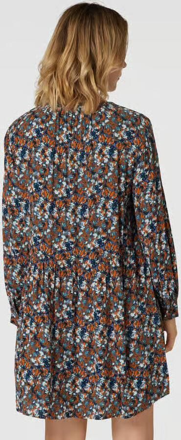 Tom Tailor Mini-jurk van viscose met all-over motief