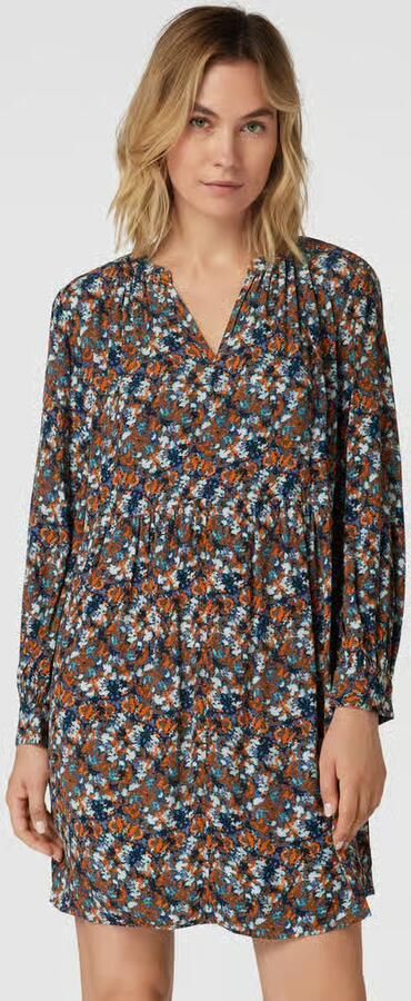 Tom Tailor Mini-jurk van viscose met all-over motief - Foto 4
