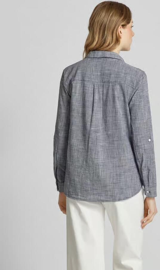 Tom Tailor regular fit overhemdblouse van puur katoen