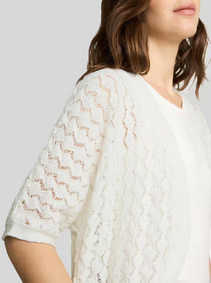 Tom Tailor Oversized bolero van katoenmix