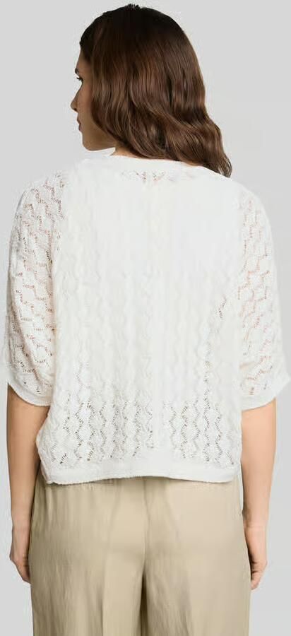 Tom Tailor Oversized bolero van katoenmix