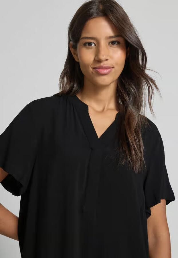 Tom Tailor Oversized mini-jurk van pure viscose - Foto 2