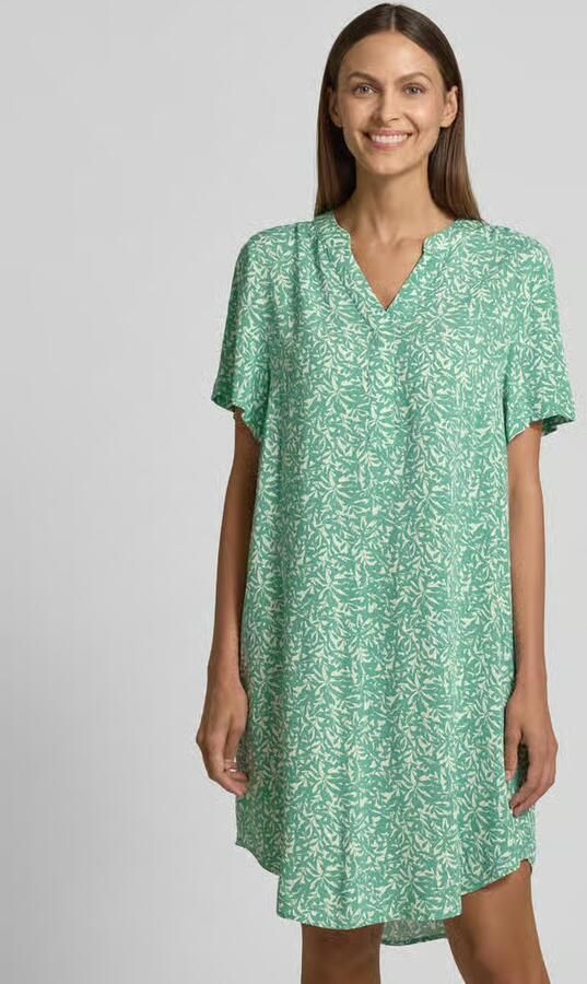 Tom Tailor Oversized mini-jurk van pure viscose - Foto 3