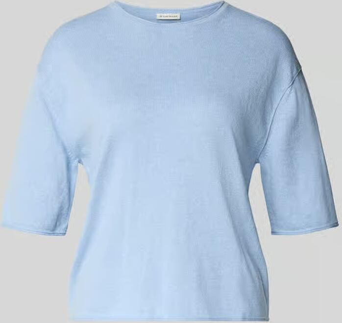 Tom Tailor oversized pullover van mix van katoen en kasjmier - Foto 2